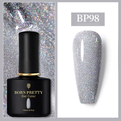 BORN PRETTY 10ml 105 Colors Glitter Sequins Nail Gel Polish Varnish Manicure Soak Off UV Gel Nail Gel Polish Base Top Coat - tienda en línea