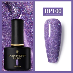 BORN PRETTY 10ml 105 Colors Glitter Sequins Nail Gel Polish Varnish Manicure Soak Off UV Gel Nail Gel Polish Base Top Coat - tienda en línea