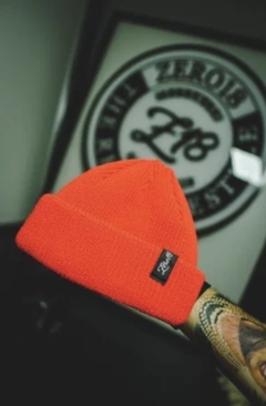 Gorro Lenhador Laranja Flúor - Zero18