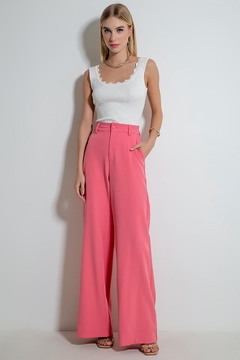 Calça pantalona serena - comprar online