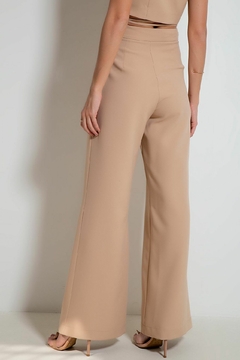 Calça pantalona khaki - loja online