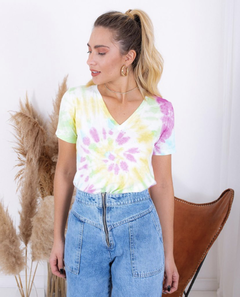 Blusa t-shirt tie-dye