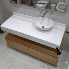 Briseidas 1000 mesada cuarzo - Vanity Design