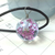 Imagen de Collares de flores encapsuladas - Opción Acero y cuerda