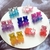 Aros gummy bear con glitter mixto - comprar online