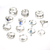 Set x13 anillos - tienda online