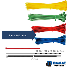 Precintos intermedios 3,6mm. x 100 u. - comprar online