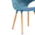 Stay Cadeira Aproximação com Pés de Madeira Envernizadas Cavaletti - (Cód. 6096) - Itumex Mobiliário Corporativo
