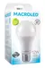 PACK x 10 - LAMPARA LED 12W LUZ DIA 6000K MACROLED BT-60-12CW