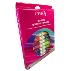 Gouache Reeves 24 tubos