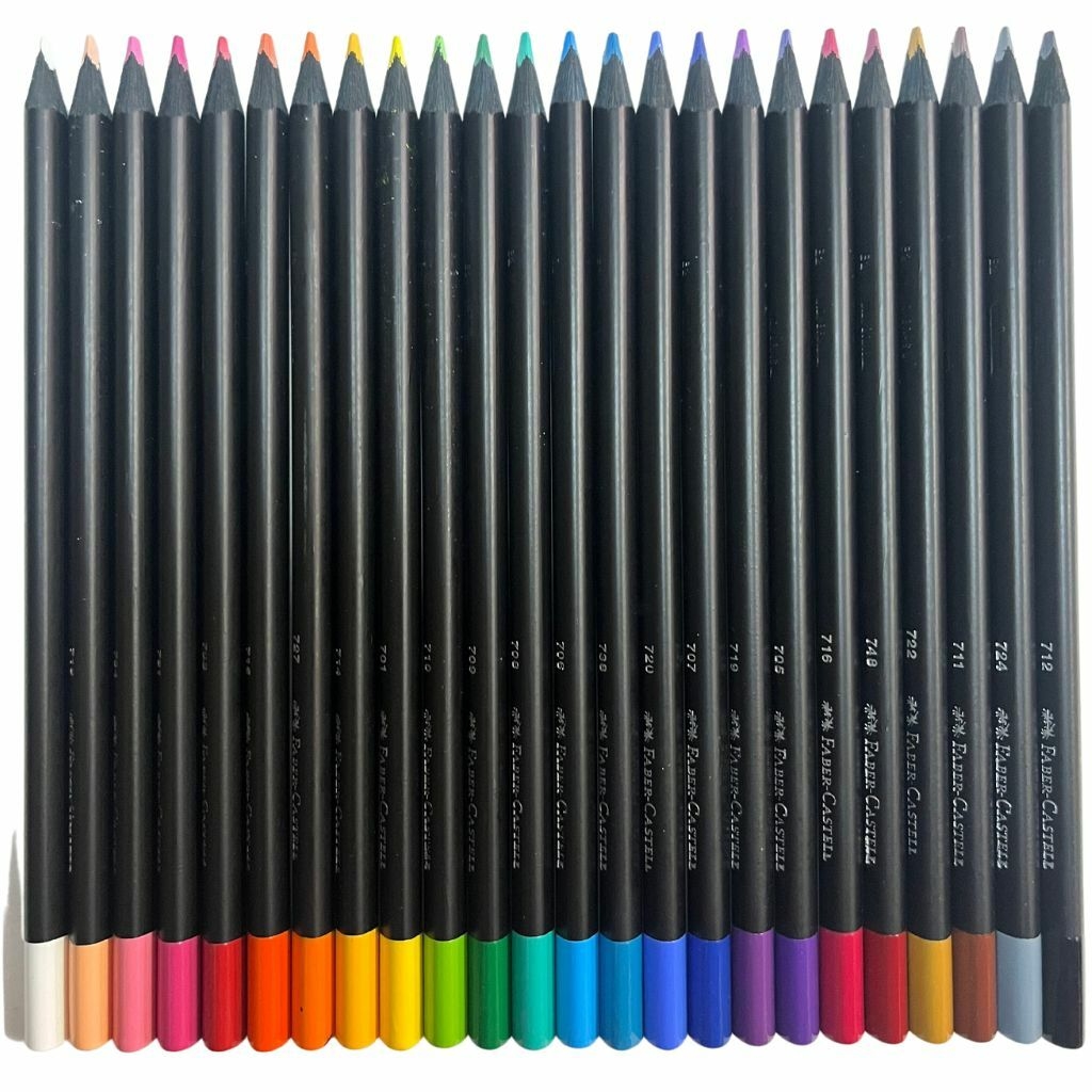 Opitec Espana  Lápices de colores FABER-CASTELL Black Edition