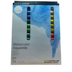 Set Daler Rowney con 24 acuarelas en tubo de 12ml - comprar en línea