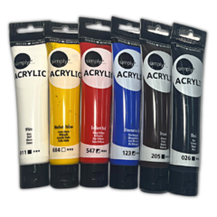 Set de 6 pinturas acrílicas Daler Rowney - comprar en línea