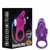 Anel Vibrador Vibration Ring - Vipmix - Roxo