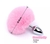 Plug com Rabo de Pompom M - Cor Rosa