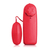 Bullet Mini Vibrador Multivelocidades - Vermelho - comprar online