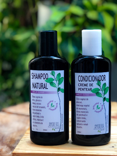 Kit shampoo e condicionador para cabelos Oleosos