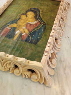 Pintura Virgen con el Niño - Ambay