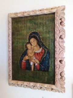 Pintura Virgen con el Niño - comprar online