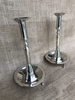 Candelabros de alpaca