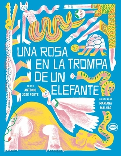 Una rosa en la trompa de un elefante