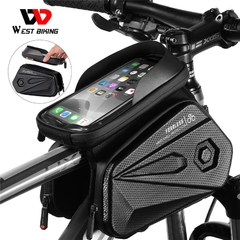 Pochete/Suporte de alta qualidade E.V.A. impermeável tubo superior tela sensível ao toque capinha para o telefone e acessórios da bicicleta - Loja da Bila