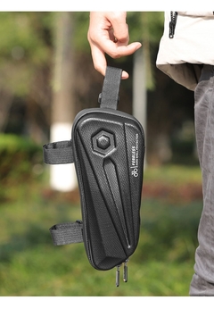 Pochete/Suporte de alta qualidade E.V.A. impermeável tubo superior tela sensível ao toque capinha para o telefone e acessórios da bicicleta - loja online