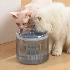 Dispensador de água para gatos, com filtro automático de circulação para animais de estimação, fonte de água para gato, gatinho de água móvel