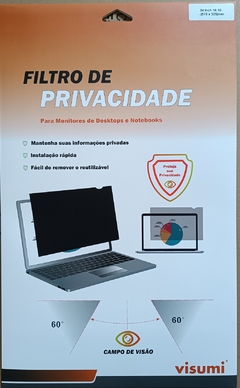 Filtro De Privacidade Visumi - para Notebook 14.0" 16:10 (325X207mm) Lenovo X1 - comprar online