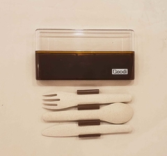 SET DE CUBIERTOS ECOLOGICOS GOODI - comprar online