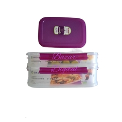 LUNCHERA DOBLE APILABLE POR 2 - comprar online