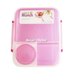 LUNCHERA HERMETICA DIVISORA RECTANGULAR DOBLE BPA FREE en internet