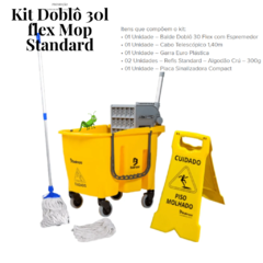 Kit Doblô 30 litros Flex Mop Standard - comprar online