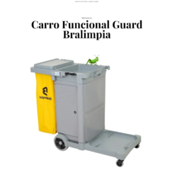 Carro Funcional de Limpeza Guard- Bralimpia - comprar online