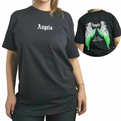 Art.3773 Remera mangas cortas doble estampa unisex