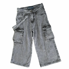 Art.3765 Jean cargo nena gris