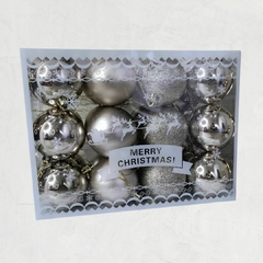 Art.10349 Bolas navideñas x24 - comprar online