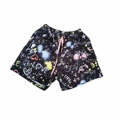 Art.6695 Short nena rustico estampado con bolsillos - comprar online