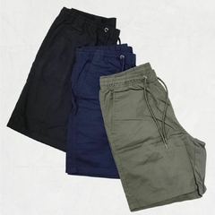 Art.7633 Bermuda hombre gabardina jogger - comprar online