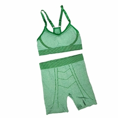 Art.4297 Conjunto deportivo dama (TOP + Biker Push Up) - tienda online