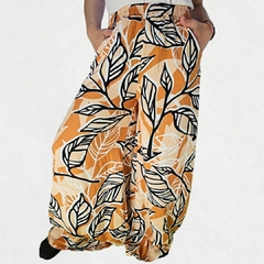 Art.3182 Maxi palazzo fibrana estampado - comprar online