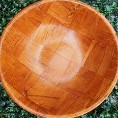 Art 4497 Bowl redondo 25 cm simil madera - comprar online