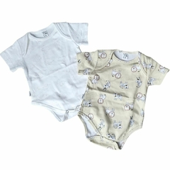 Art.8383 Body bebe estampado algodon