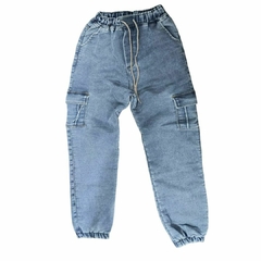 Art.4073 Jogger cargo jean hombre