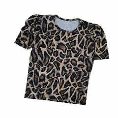 Art.3171 Remera animal print nena