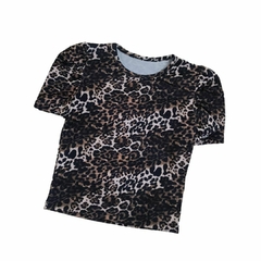 Art.3171 Remera animal print nena - comprar online