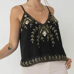 Art.2205 Musculosa bordada dama - comprar online