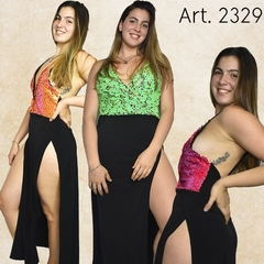 Art 2329 Vestido lycra lentejuelas