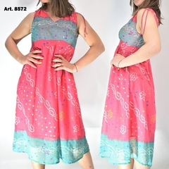 Art 8572 Vestido gasa hindú (PROMO SIN CAMBIO)