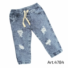 Art.4784 Jean bebe babucha rotura - comprar online